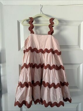 8/8Y Rylee + Cru Ric Rac Dress